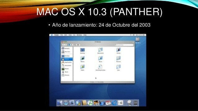 Mac OS X Panther