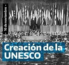 Creación de la UNESCO