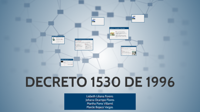 Decreto 1530 de 1996