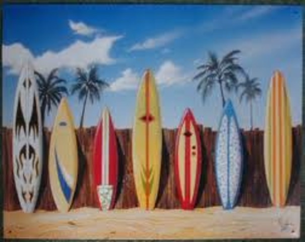 Jessicas Birthday party, Surfs Up