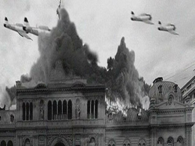 BOMBARDEO-PLAZA DE MAYO-´55