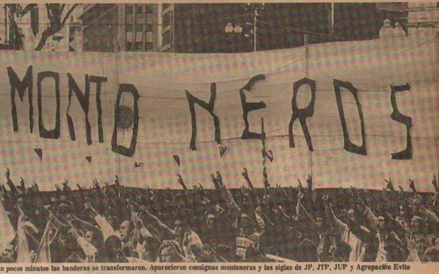 JUVENTUD PERONISTA Y MONTONEROS