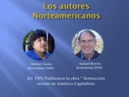 La teoría de la Correspondencia. Samuel Bowles y Herbert Gintis