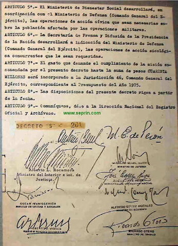 DECRETO DE ANIQUILAMIENTO