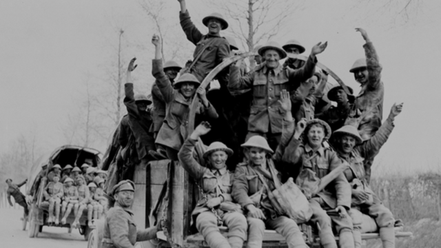 The battle of the Vimy Ridge
