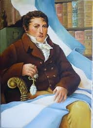 Belgrano viaja a España a la universidad.