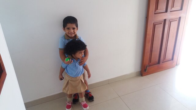 Mi primer día en el hogar ¨Mis angelitos