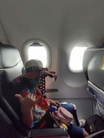 Mi primer viaje en avión