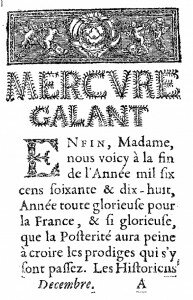 Se publica la primera revista del mundo Eurbayliche Monath-Unterredungen