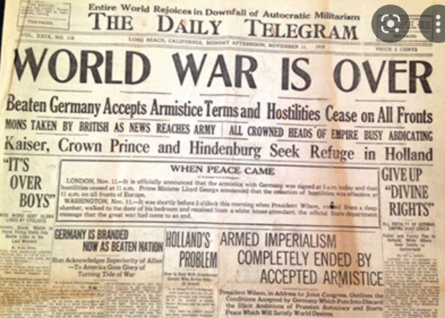 The End of World War 1 ~ (+2) ~ (@)