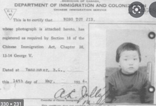 Chinese Exclusion Act ~ (-1) ~ (!)