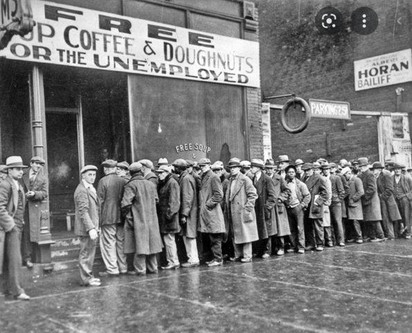 The Great Depression Commences ~ (-2) ~ ($)