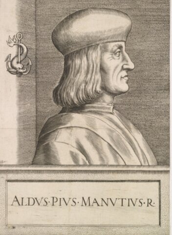 Aldo Manuzio y la imprenta Aldina.