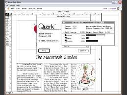 Sale al mercado QuarkXpress y se convierte en el programa de referencia.