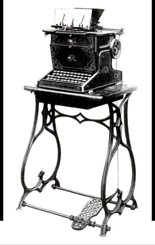 La máquina de escribir