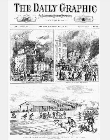 Primera fotografía en el periódico.