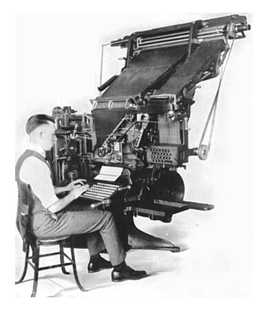 La linotipia