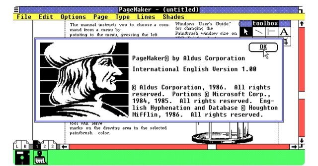 El programa Pagemaker