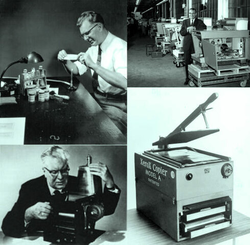 Primer Sistema de Fotocopiado en Seco para el papel común.