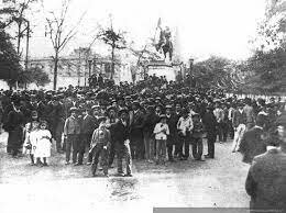 PROTESTA POR PARTE DE LOS OBREROS