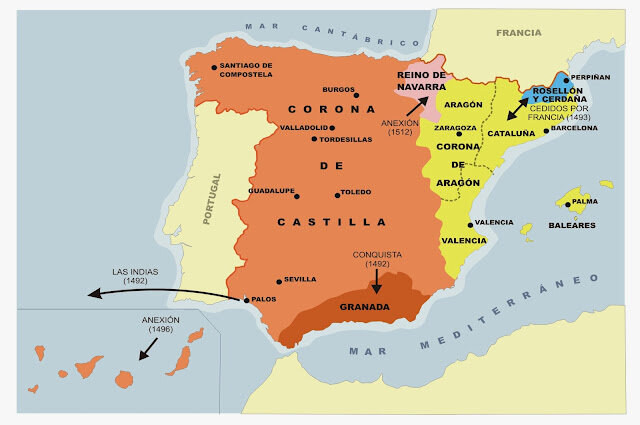La conquista de Granada y la anexión de Navarra