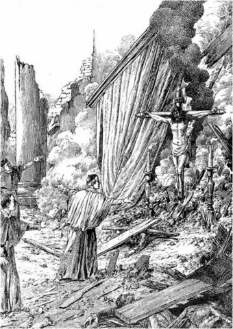 Terremoto destruye Santiago.