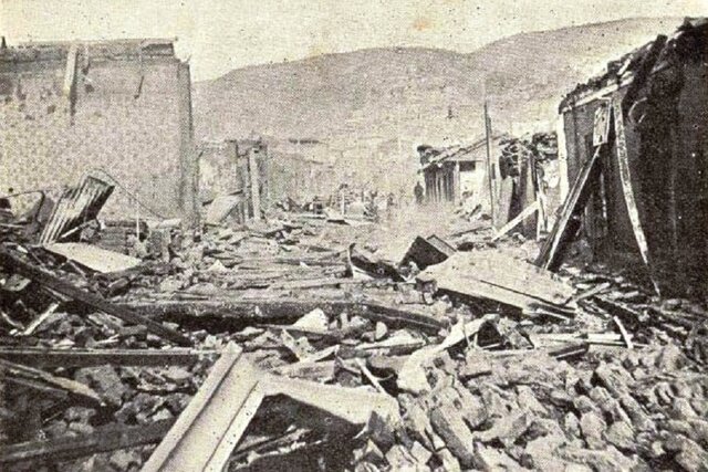 Terremoto causa gran destrucción en Santiago y en Chile central.