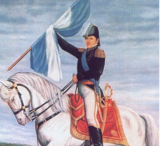 PRIMER IZAMIENTO DE LA BANDERA