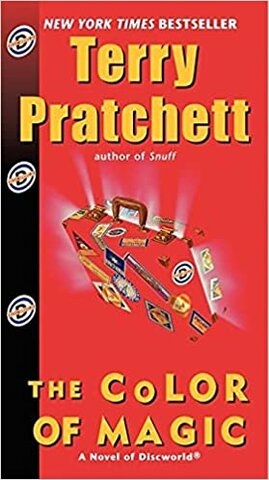 Pratchett begins his "Discworld" series