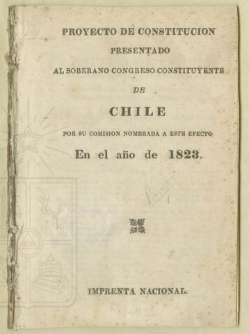 Constitución "moralista" de Egaña 1823