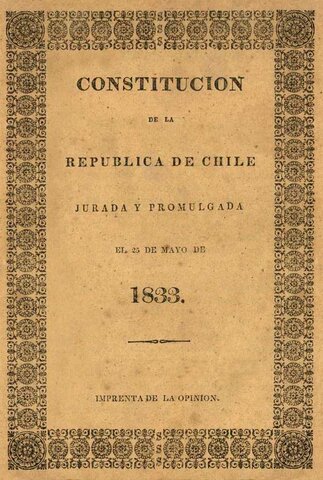 Constitución de 1833