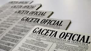 publicaciones oficiales "GACETAS"
