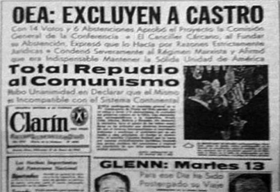 Expulsión de Cuba de la OEA