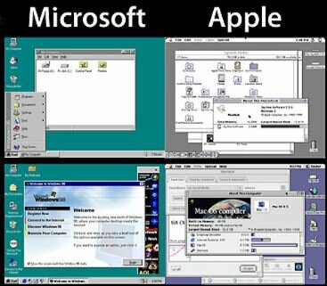 Windows 2000 y Mac os X