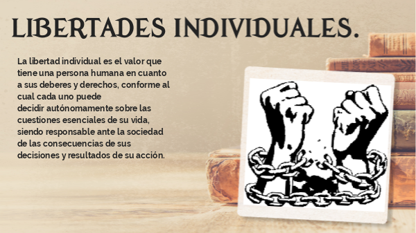 Grupo de liberales enarboló el concepto de libertades individuales