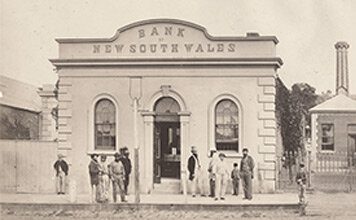 Australia opens its first bank, the Bank of New South Wales