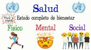 DEFINICIÓN SALUD OMS