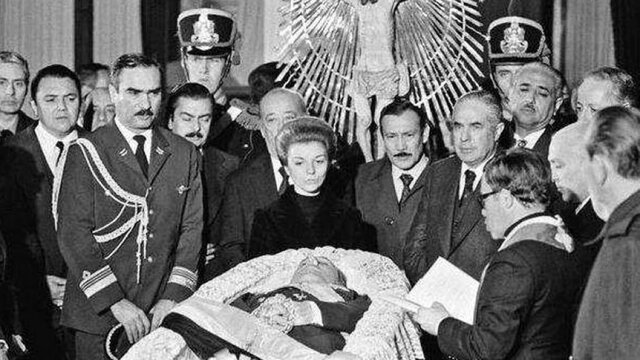El fallecimiento de Juan Domingo Peron