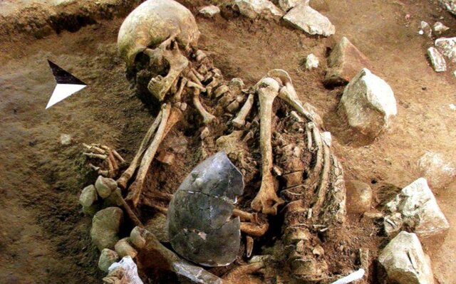 Vestigios humanos en Caulapan