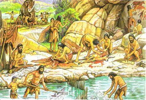 Aparición de las primeras aldeas semipermanentes