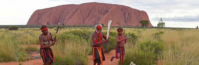Uluru is given back to the Anangu people