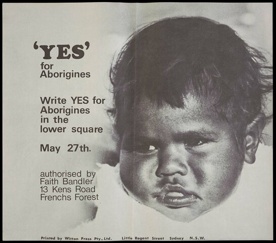 For the first time Aboriginals and Torrestrait islanders are counted in the Australian census
