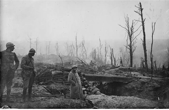 La batalla de Verdún.