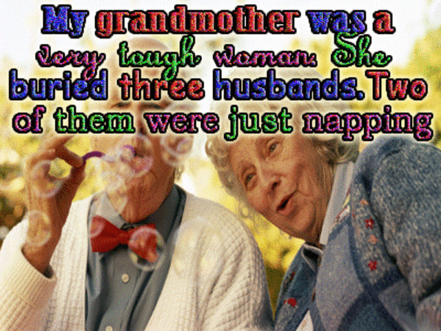 im a grandma of three.