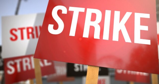 Construction Workers Strike