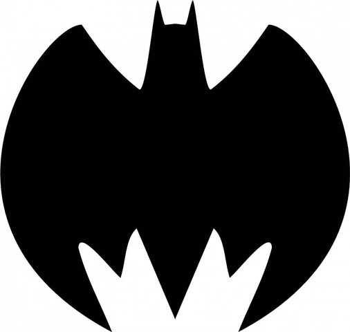 El logo en los comics de Frank Miller.
