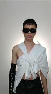 trabajo con Prada para una revista de moda