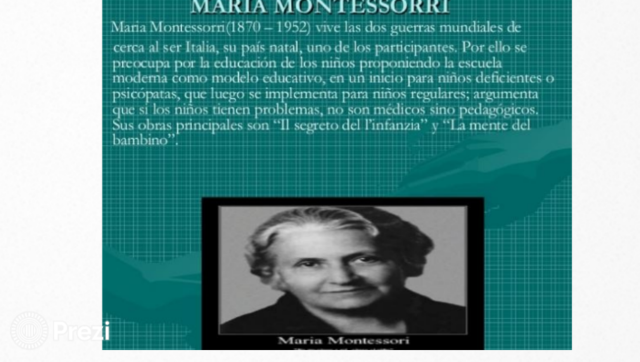 María Montessori