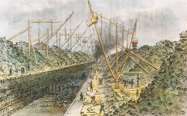Erie Canal Constructed