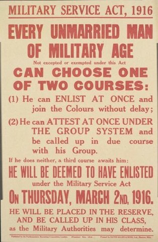 Conscription - (Political)